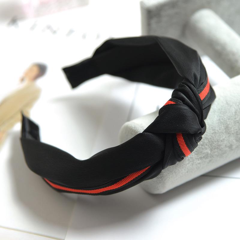 Double Color Wide Edge Headband Chic Style Headband Spring Summer Autumn Hair Accessories Headgear