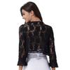 Ladies Half Sleeve Lace Bolero Shrugs Elegant Ruffle Open Front Cardigans Wedding Party Dress Accessaries