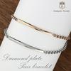 Парный браслет Polo Diamond Plated из нержавеющей стали, популярный парный набор из 2 парных брендов [Zani Tarzini]