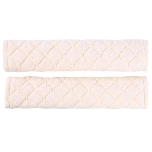 2 шт./компл., ремни для автомобильных сидений, наплечные чехлы, мягкие бархатные наплечные чехлы для автомобилей, грузовиков, внедорожников, ремни для рюкзака, мягкие плюшевые автомобильные ремни безопасности