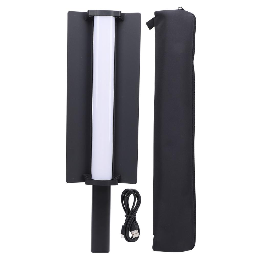 20W RGB LED Light Wand 360 Degree Video Light Stick for Photography 2500-9900K Brightness Adjustable