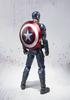 TAMASHII NATIONS Капитан Америка 150 мм окрашенная подвижная фигурка SHFiguarts (Гражданская война) приблизительно. АБС и ПВХ