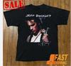 Новая Популярная Хлопковая Черная Футболка Jeff Buckley Grace Music S-45XL Унисекс Футболка