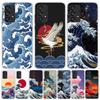 Japanese Style Wave Art Case Phone Cover for Samsung Galaxy A17 A16 A15 A14 A13 A56 A55 A54 A53 A36 A35 A34 A33 A26 A25 A24 A23