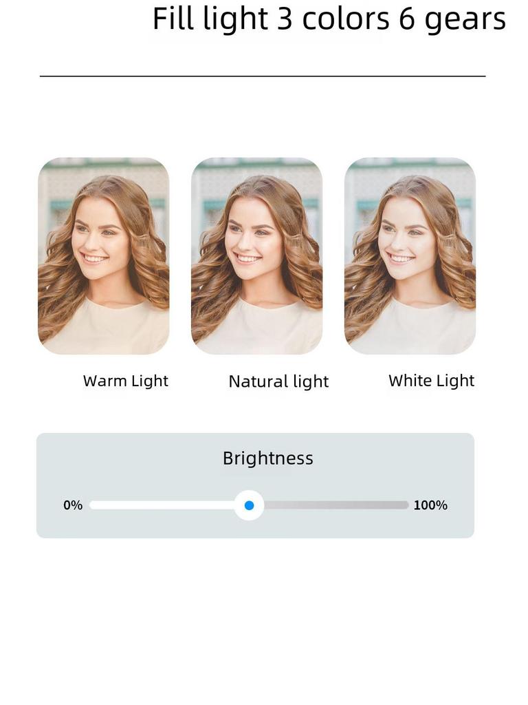 Селфи-палка CYKE Bluetooth со встроенным штативом и подсветкой