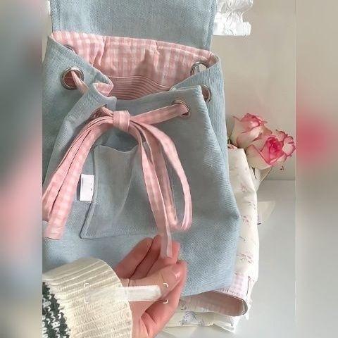 Универсальный Плечевой Цветочный Холщовый Школьный Рюкзак Свежий и Милый Девочка Коммутерский Рюкзак Женщина