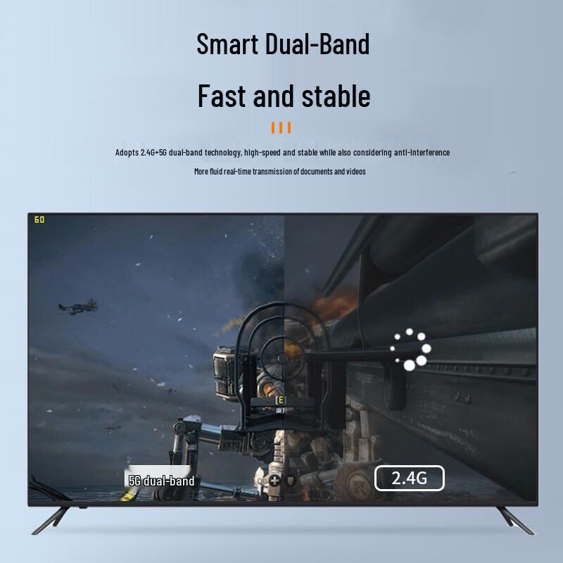 Qantop HDMI Wireless Screen Projector Splitter