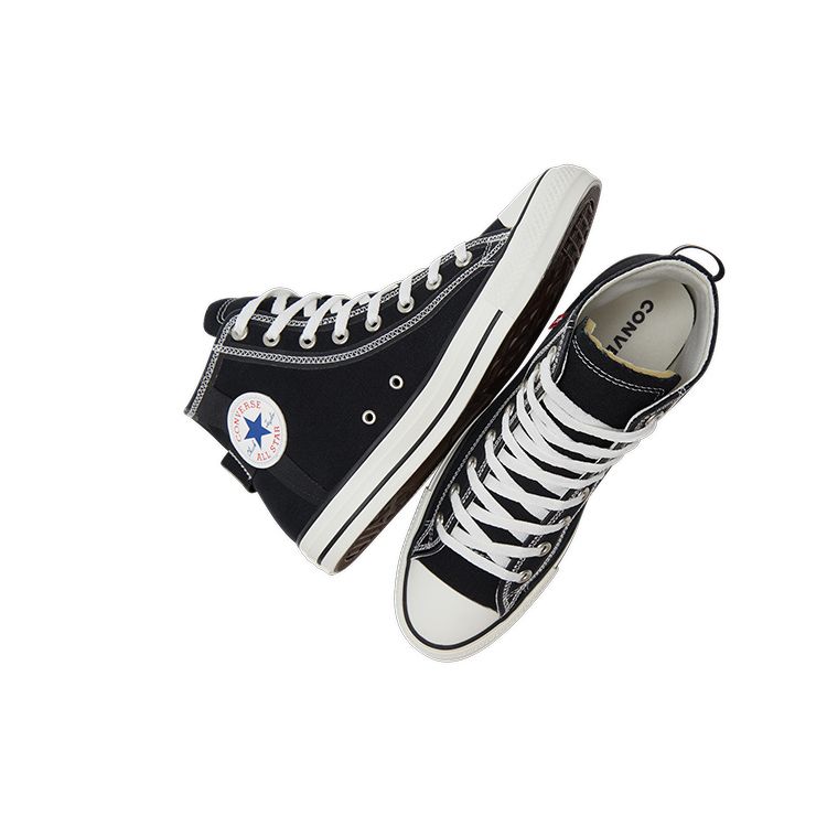 Converse Тег Chuck Taylor All Star High Logo - черные кроссовки унисекс Egret A06105C