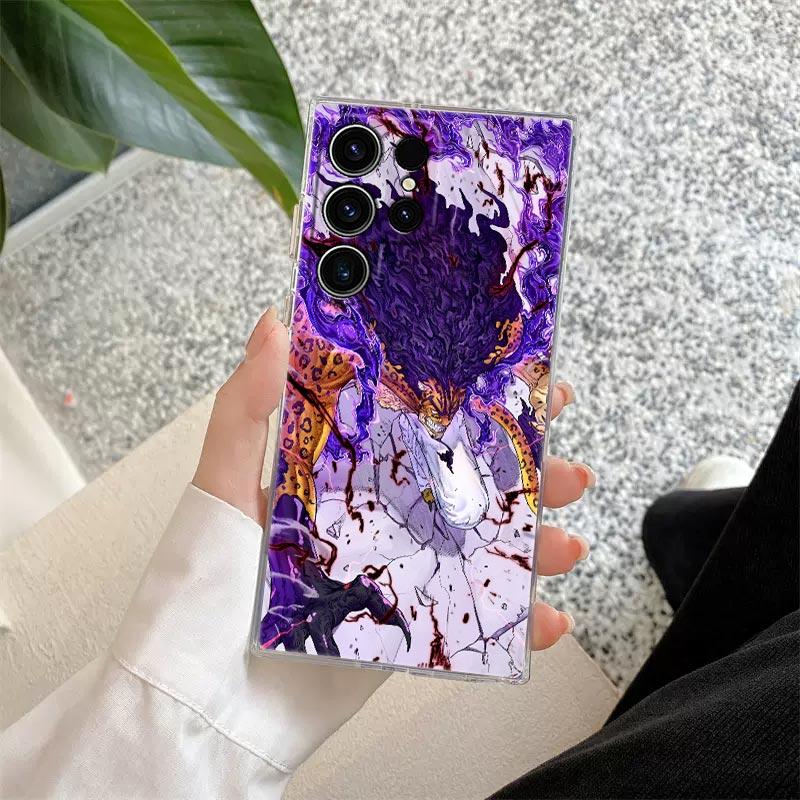 Ones Pieces Fashion Luffy Zoro S26 Ultra Case For Samsung Galaxy S25 S26 S24 S23 Ultra S22 S20 Plus S21 FE A57 Clear Phone Cover
