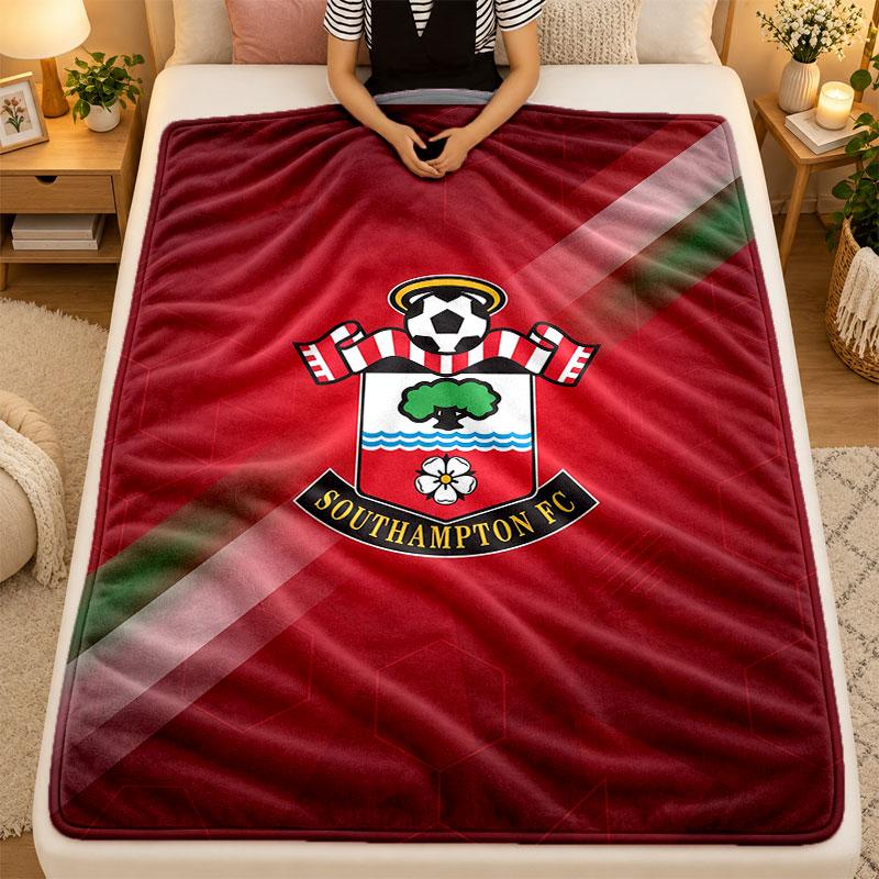 Flannel BlanketSouthampton Warm Soft Throw Blanket for Indoor Sofa Bed Living Room Use