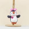 Penguin Plush Keychain Toy With Pp Cotton Filling For Bag Decoration Keychain