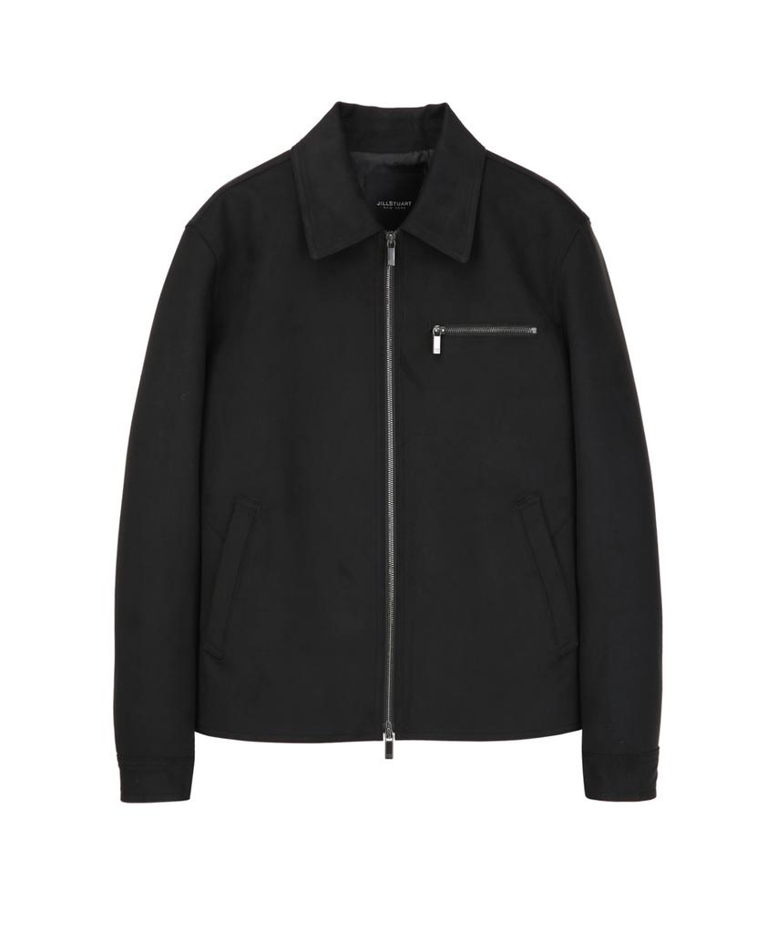 Jillstuart Newyork Men Suede Touch Trucker Jumper - Black (Jnju6A104Bk)