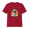 Crazy Goat Simulator Funny Animal Humor Unisexs T Shirt Vintage Washed Stylish Stretched Breathable Top For Everyday Wear Casual