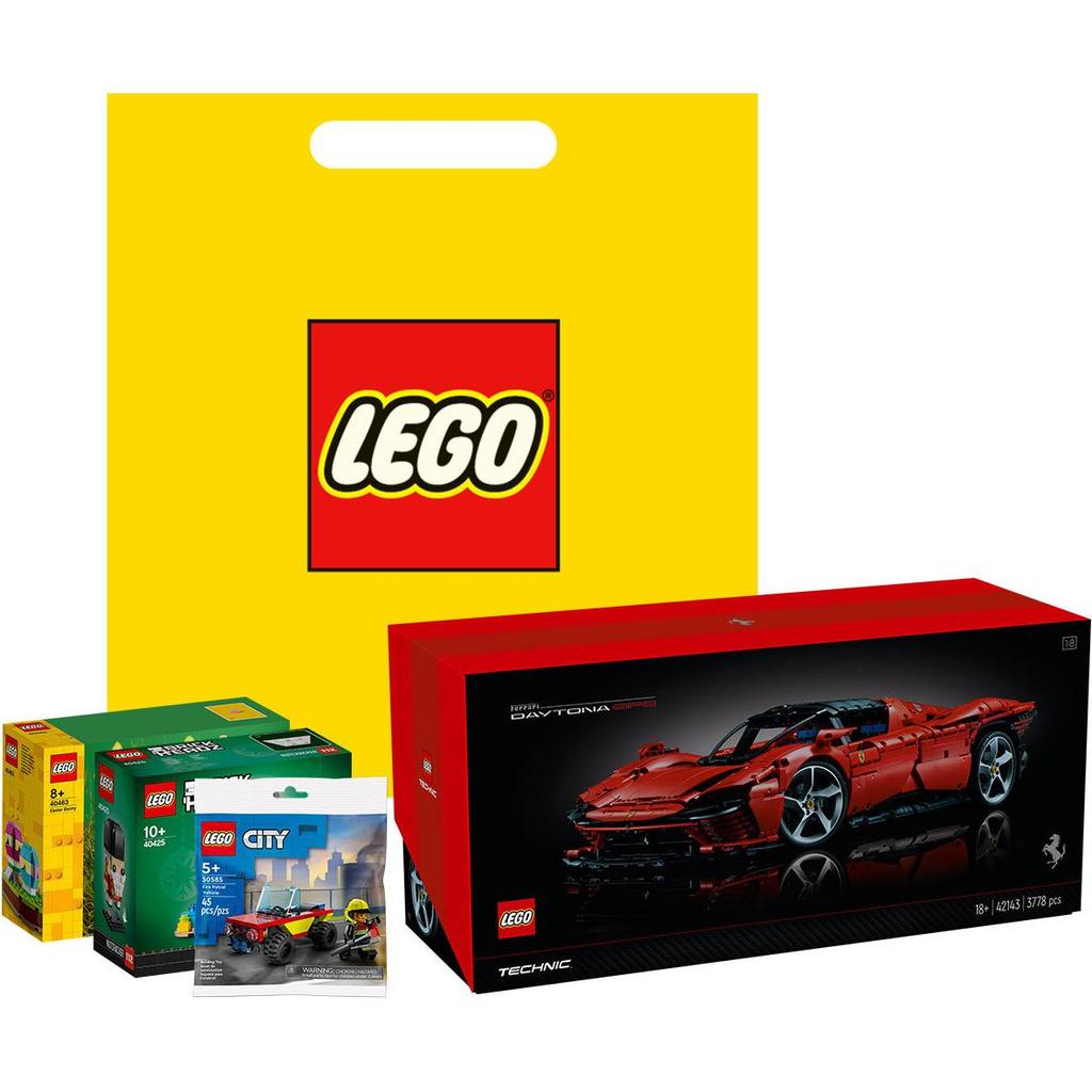 LEGO Technic Ferrari Daytona SP3 Конструктор 3778 деталей 42143