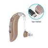 Rechargeable Noise-Canceling BTE Hearing Aid Sound Amplifier for Seniors