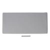 Nail Art Table Mat PU Leather Nail Table Pad Vanity Makeup Mat for Home Beauty Salon Gray