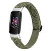 Stretch Nylon Solo Loop Watch Band Adjustable Braided Sport Elastics Strap for Fitbit Luxe