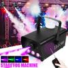 Fog/Smoke Machine W/ Remote RGB LED DJ Thrower DJ Party Family Ball Leisure Parties Light 500W Smoke Thrower