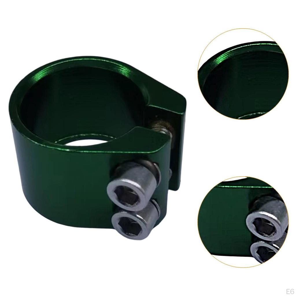 Подседельный хомут 28,6 мм Надежный сменный аксессуар Легкий зажим-фиксатор Подседельный штырь для шоссейного велосипеда