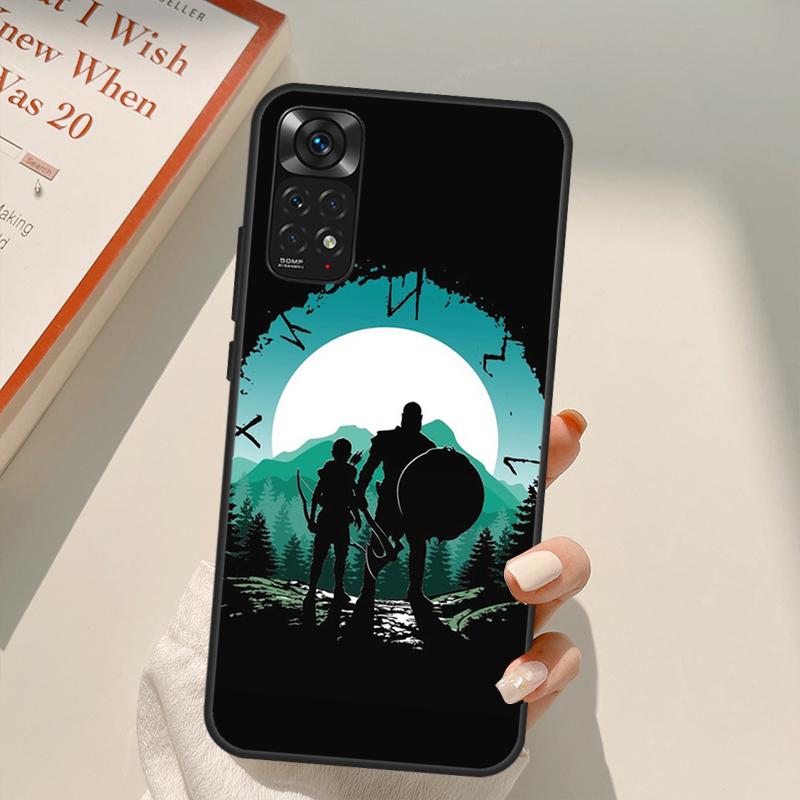 Чехол God of War для Xiaomi Redmi Note 11 Pro 8 9 11S 10S 9S Note 10 Pro, чехол для Redmi 10 10C 9A 9C