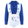 Football Match Cheerleader Girl Performance Costume Set For Stadium And Party Celebrations