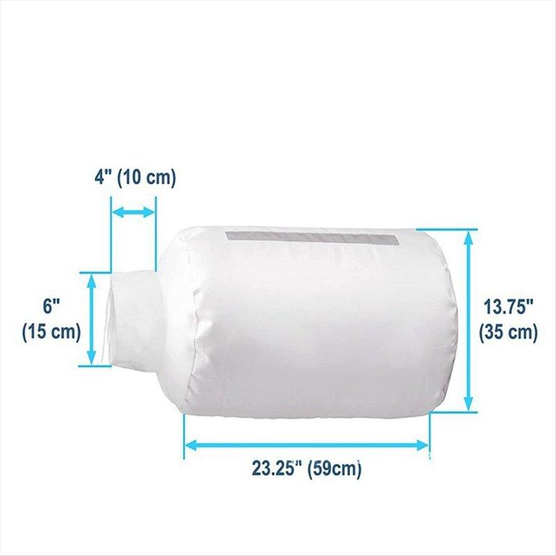 [ABPO] 30 Micron Dust Collector Bag with Clamp, 4Inch Universal Vacuum Filter Bag - for DW735, DW734, Grizzly, Delta, Shop
