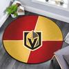 Vegas Golden Knights Round Area Rug,Carpet Rug for Living Room Bedroom Sofa Playroom Decor,Non-slip Floor Mat