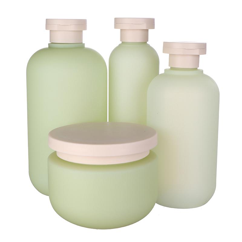 Зеленый серый многоразовый флакон с откидной крышкой Пустой пластиковый дезинфицирующее средство для рук Бутылки для шампуня, лосьона Баночки для косметического крема Предметы первой необходимости для путешествий