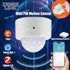 Умный PIR-датчик движения Tuya Zigbee 3.0 Умный инфракрасный детектор движения человека Датчик охранной сигнализации Требуется шлюз