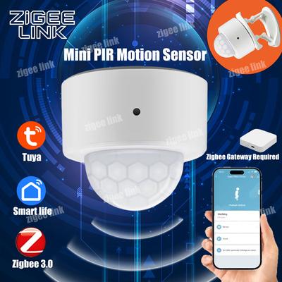 Умный PIR-датчик движения Tuya Zigbee 3.0 Умный инфракрасный детектор движения человека Датчик охранной сигнализации Требуется шлюз
