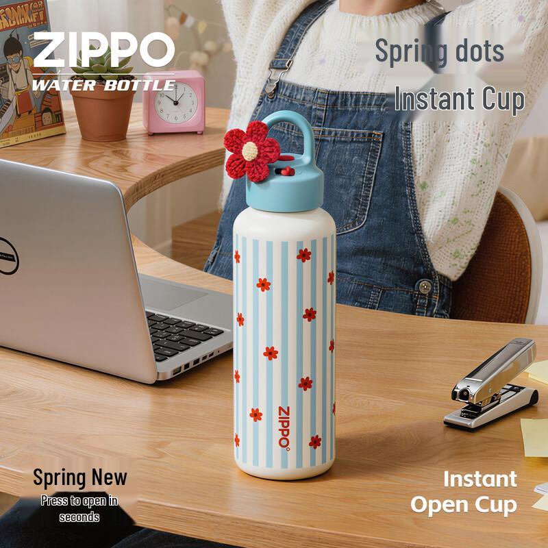 ZIPPO Stylish Portable Insulated Water Bottle