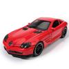 1:32 SLR 772S Модель автомобиля Игрушка Металлический корпус Резиновые шины Литые модели Суперкаров Открывающиеся двери Звук Свет Игрушки для детей Подарки