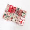 Christmas Ribbon DIY Gift Packaging Party Decor Linen Decorations