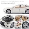 FDL4 1:32 LEXUS LS500H Alloy Car Model Diecast Toy Metal Car Sound & Light Model TV Cabinet Home Fashionable Decorations Kids Toys