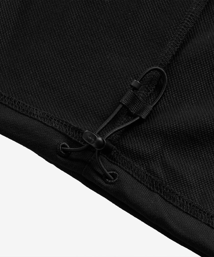 Nyuballanseu Nbmlg21443 / Uni Essential Summer Легкие Широкие Брюки с Боковыми Вставками (черный)