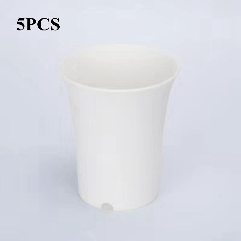 5/10 шт. утолщенный цветочный горшок многоразовый суккулент растение Вьентьян круглый с высокой талией цветочный горшок для дома и офиса декор садовый инструмент