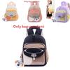 Kids Dualcolor Cartoon School Bag With Soft Polyester Lining For Outdoor Travel