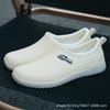 New Shallow Mouth Four-season Rain Shoes Women's Short Tube Non-slip Waterproof Shoes Low-top Work Rubber Shoes