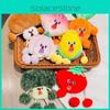 Adorable Plush Cartoon Vegetable Coin Purse Keychain Accessory For Gifts