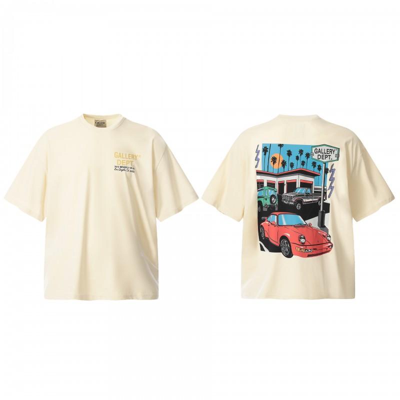 Vintage Washed Loose Fit Streetwear Cotton T-Shirt Men Women Short Sleeve Graphic Tee Casual