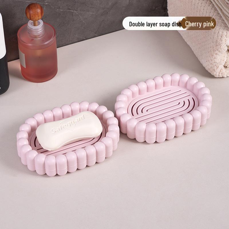 Large Cute Soap Draining Box - Ideal for Student Dorms & Home Use