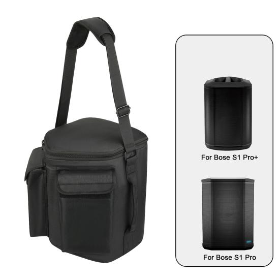 Сумка для хранения динамика Дорожный чехол для переноски с плечевым ремнем Застежка-молния Ударопрочный