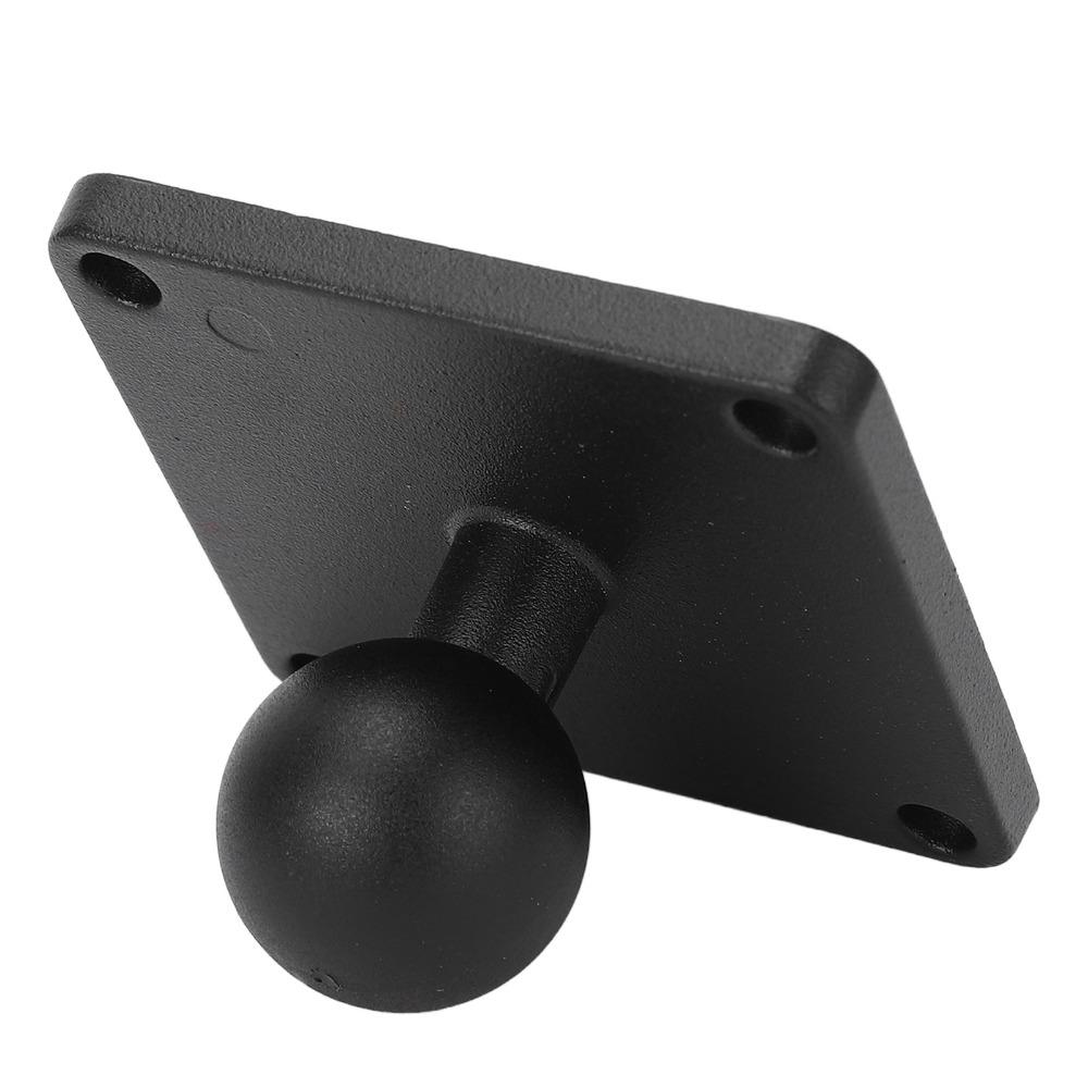 Rubber Ball Mount Base Aluminum Alloy AMPS Square Plate Durable Ball Mount Adapter Plate  for Cars