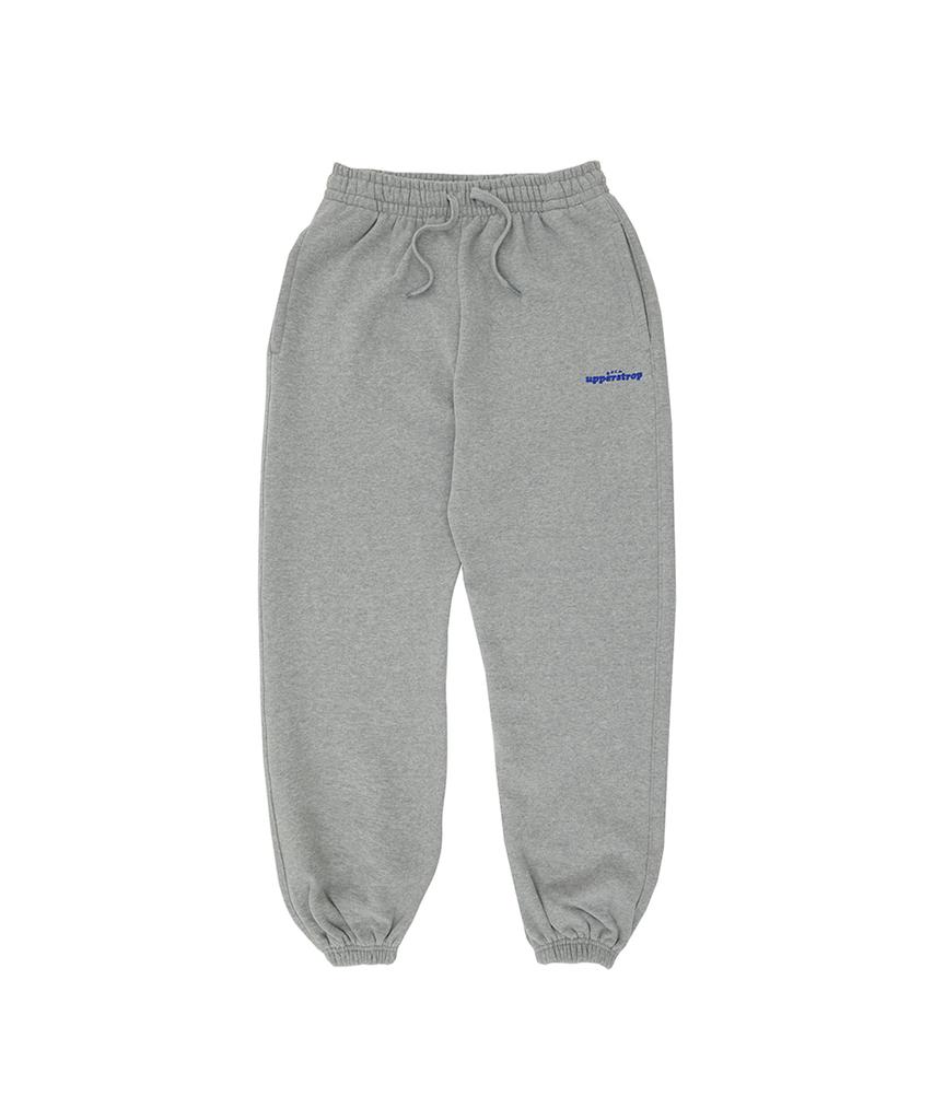 UPPERSTROP [Up9080] Upst Golf Double-Fleece Terry Sweatpants Melange Grey