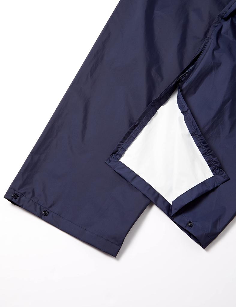 Kurodaruma 7200 Raincoat and Pants, Navy, Size LL