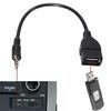 Аудиоразъем AUX-вход 3,5 мм с разъемом USB 2.0 типа A, гнездовой кабель-переходник OTG