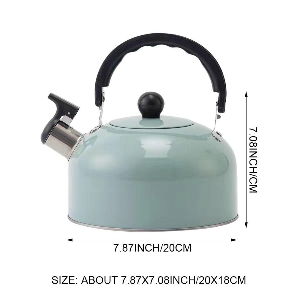 Restaurant for Hiking Cooking Stove Gas Water Kettle Teapot for Trips Teakettle Whistling Kettle