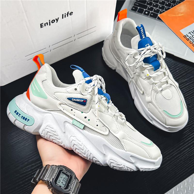 2025 Autumn and Winter New Breathable Low-top Sports Shoes, Men's Casual Versatile Trendy Shoes, Student Durable Running Shoes