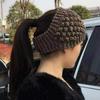 Women's Hand-Knitted Wool Headband: Warm Autumn/Winter Ear Protection with Wide Brim