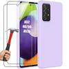 Case - BOOLING - for Samsung Galaxy A52s 5G - Ultra Slim - Shockproof - Anti-Scratch - with 2 Tempered Glasses